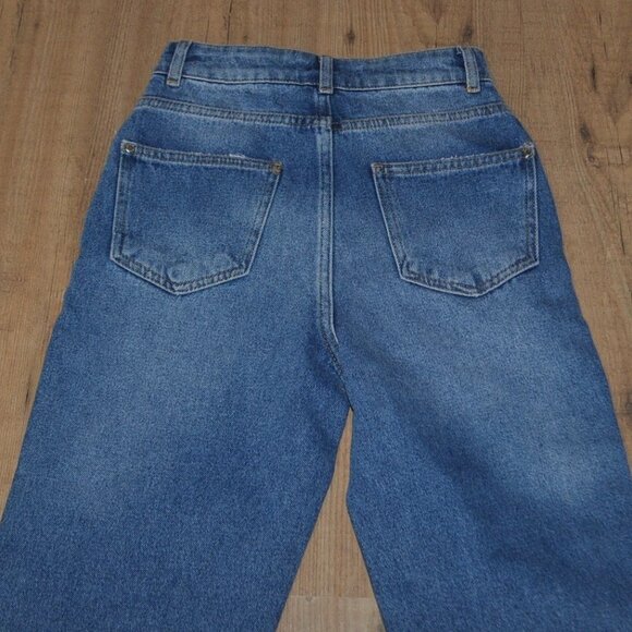 MANGO women's floral jeans size 1 NWOT - Picture 2 of 3